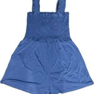 NWT Blue Smocked Romper - Deepself